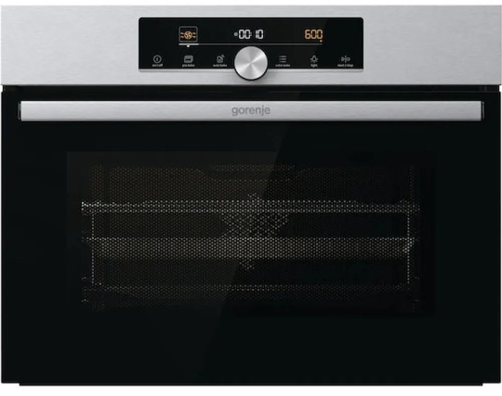 Gorenje Εντοιχιζόμενος Φούρνος Μικροκυμάτων Με Grill 50lt, 3kw Inox BCM4547A10X