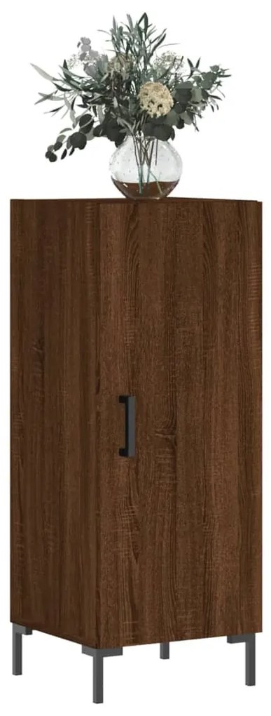 vidaXL Ντουλάπι Καφέ Δρυς 34,5 x 34 x 90 εκ. Επεξεργασμένο Ξύλο