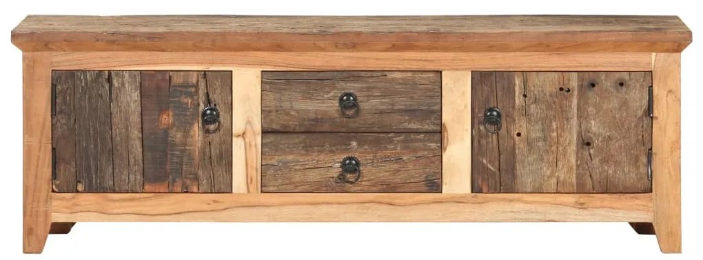 vidaXL Έπιπλο Τηλεόρασης 120x30x40 εκ. Μασίφ Ακακία/Ανακυκλωμένο Ξύλο