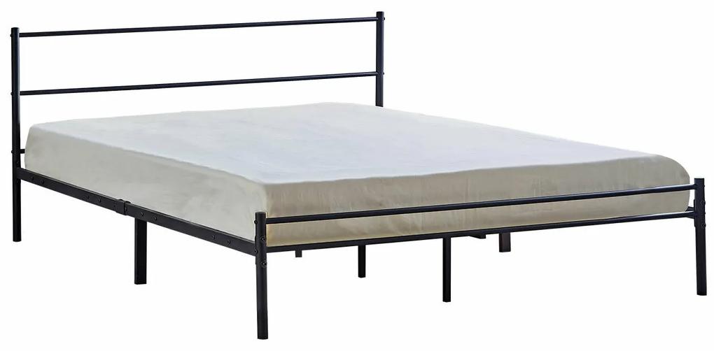 Κρεβάτι Comfivo 321, Διπλό, Μαύρο, 160x200, Μέταλλο, Τάβλες για Κρεβάτι, 167x208x85cm, 19 kg | Epipla1.gr