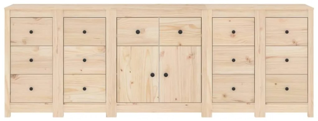 vidaXL Συρταριέρα 230x35x80 εκ. από Μασίφ Ξύλο Πεύκου