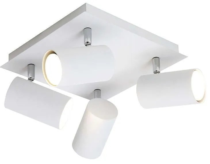 Φωτιστικό Οροφής-Σποτ Marley 24x15x24cm White 802430401 Trio Lighting Metal
