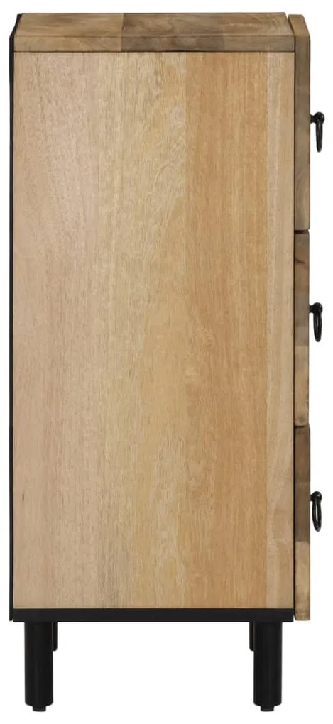 vidaXL Βοηθητικό Ντουλάπι 40 x 33 x 75 εκ. από Μασίφ Ξύλο Μάνγκο