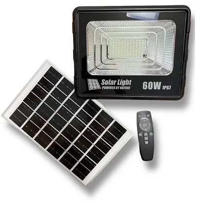LED Αδιάβροχος Ηλιακός Προβολέας GD-60H