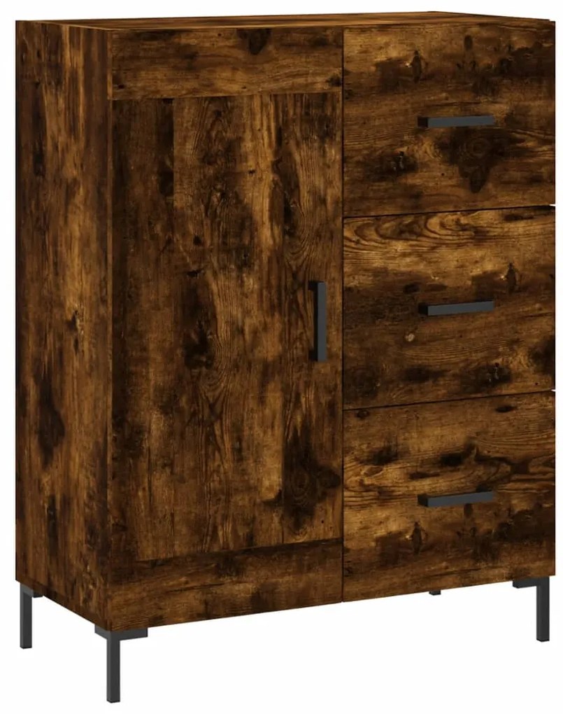 vidaXL Ντουλάπι Καπνιστή Δρυς 69,5 x 34 x 90 εκ. Επεξεργασμένο Ξύλο