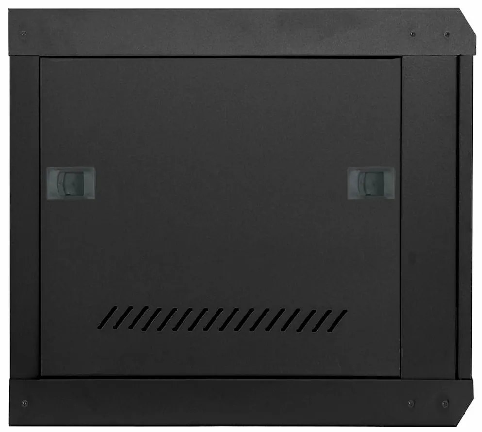 vidaXL Ντουλάπα δικτύου με αποθήκευση Μαύρο 53 x 60 x 45 εκ Ατσάλι