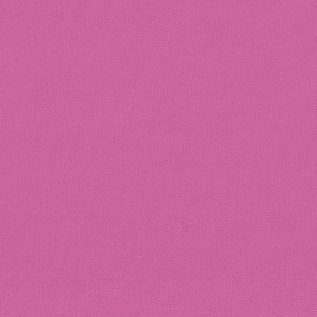 Μαξιλάρι Παλέτας Ροζ 60 x 61,5 x 10 εκ. από Ύφασμα Oxford - Ροζ