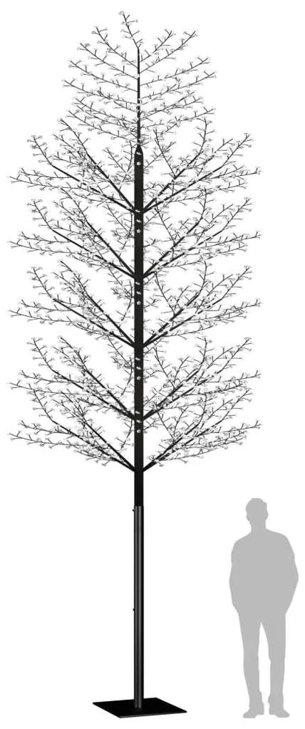 vidaXL Χριστουγεννιάτικο Δέντρο Κερασιά 2000 LED Μπλε Φως 500 εκ.