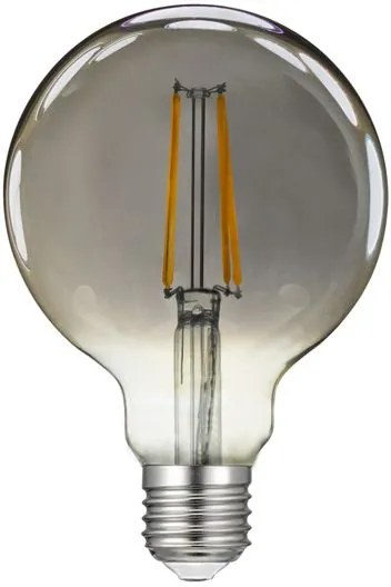 Λαμπτήρας LED Filament E27 G95 8W 2700K Smoky