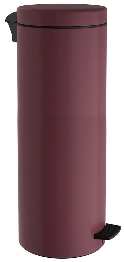 Κάδος Απορριμμάτων (Φ25x65) Pam &amp; Co 30lt 2565-153 Matt Bordeaux