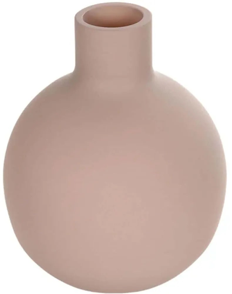 Βάζο Oahu 21277 10x10x12cm Pink GloboStar Κεραμικό