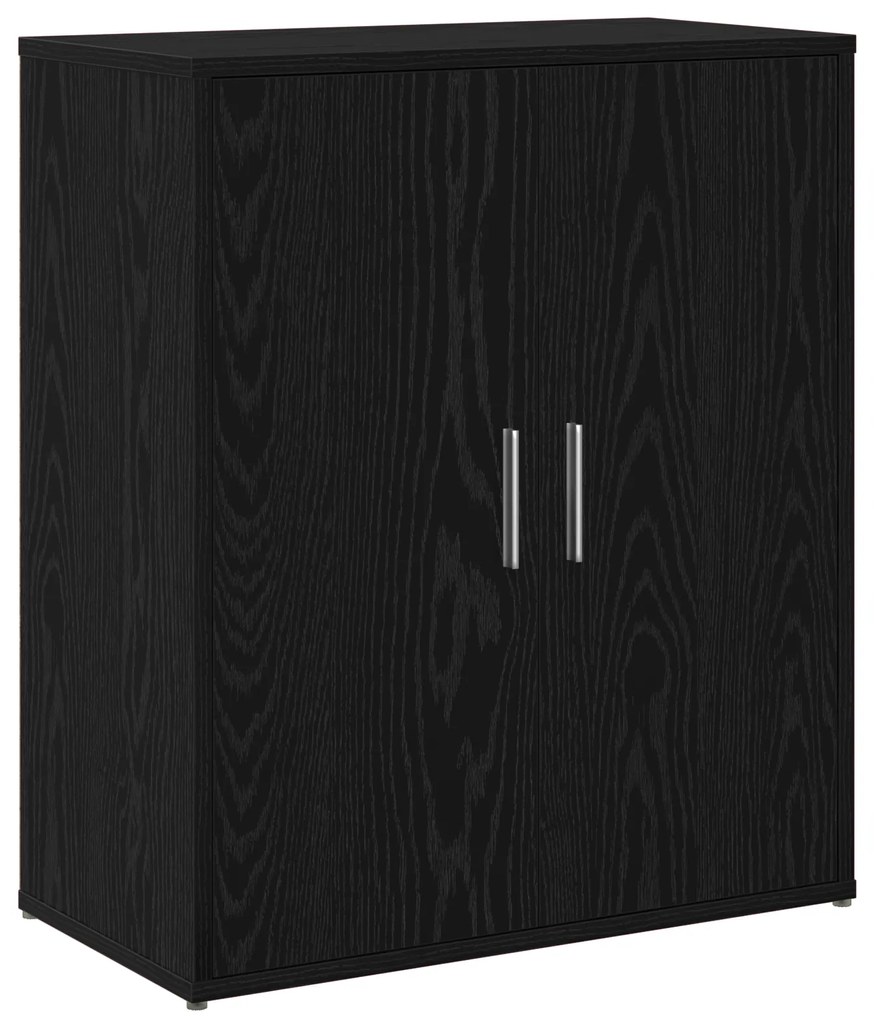 vidaXL Highboard 2 pcs Μαύρη δρυς 60 x 31 x 70 εκ Επεξεργασμένο ξύλο