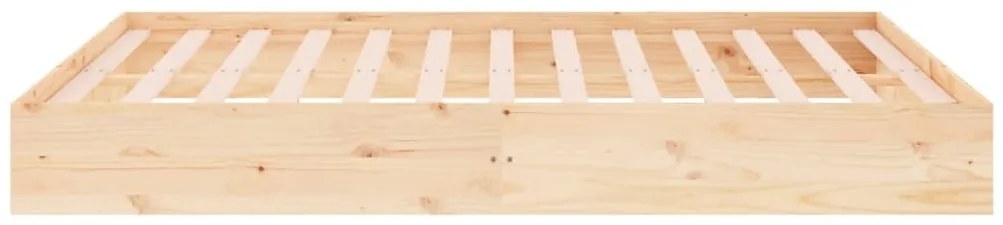 vidaXL Πλαίσιο Κρεβατιού 180 x 200 εκ. Μασίφ Ξύλο Super King Size