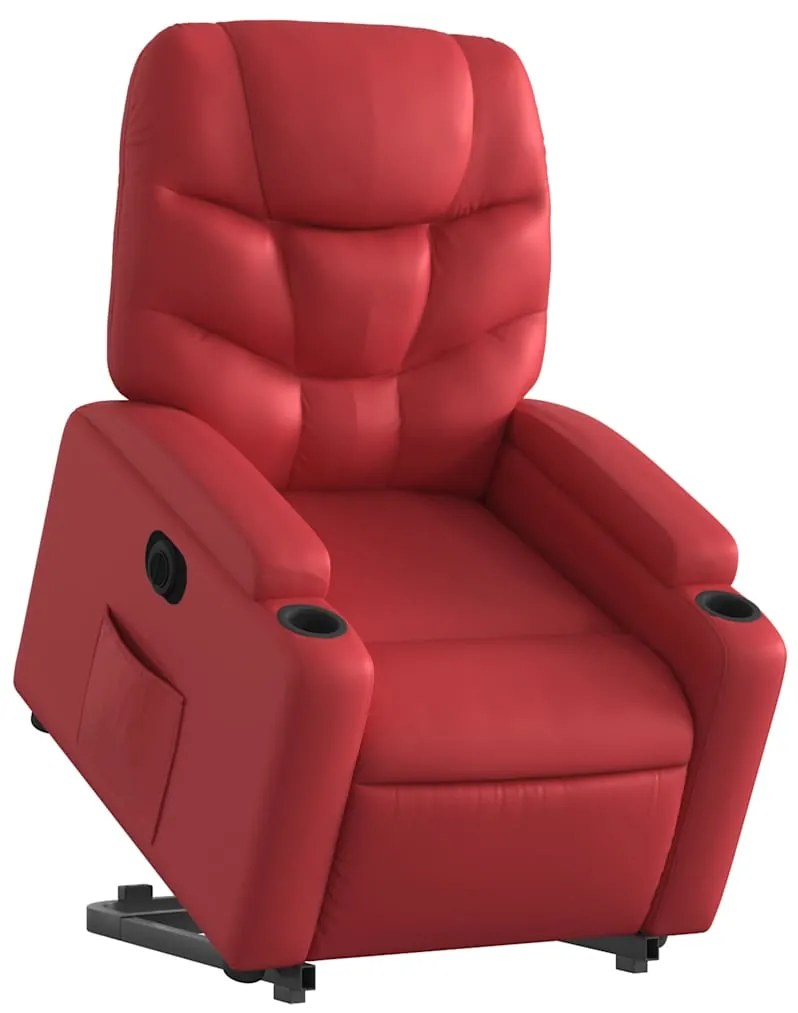 vidaXL Πολυθρόνα Ηλεκ.Ανακλινόμενη με Ανύψωση απόΣυνθετικό Δέρμα