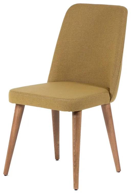 Καρέκλα MILANO ξύλο ανοιχτό καφέ χρώμα /ύφασμα GOLD KETEN 06 - Ύφασμα - 783-1143