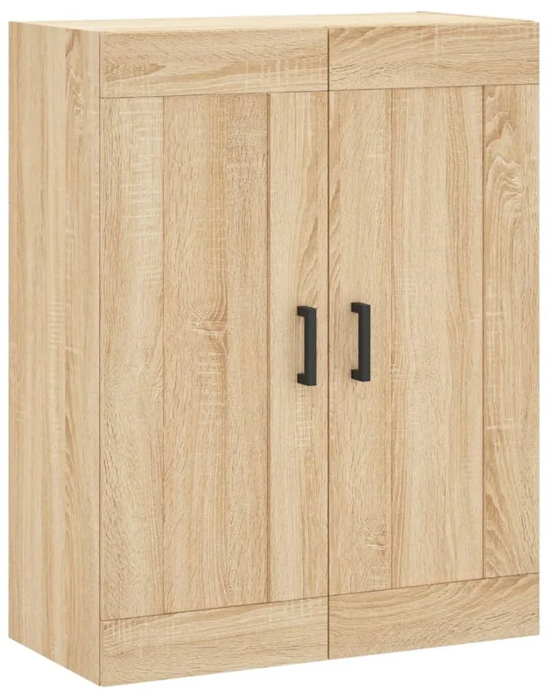 vidaXL Ντουλάπι Sonoma δρυς 69,5 x 34 x 180 εκ. από Επεξεργασμένο Ξύλο