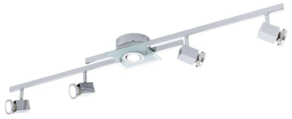 Φωτιστικό Σποτ Led 93117 Cerbero Eglo Metal, Glass