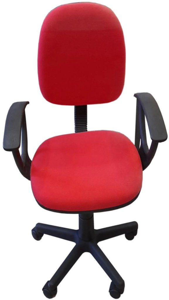 VELCO Pro Systems ΚΑΡΕΚΛΑ ΓΡΑΦΕΙΟΥ ΠΑΙΔΙΚΗ ΚΟΚΚΙΝΗ ΜΕ ΜΠΡΑΤΣΑ -ΔΙΑΣΤΑΣΕΙΣ: 57x47x81/92cm velco-Κ04767-4