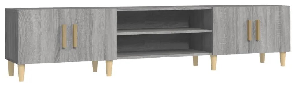 vidaXL Έπιπλο Τηλεόρασης Γκρι Sonoma 180x31,5x40 εκ. από Επεξεργ. Ξύλο
