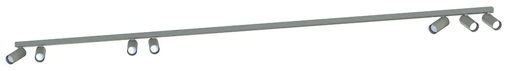 Φωτιστικό Οροφής - Σποτ Fourty 11470 4-16.5x200-212x6.5-11.5cm 7xGU10 10W Grey Nowodvorski