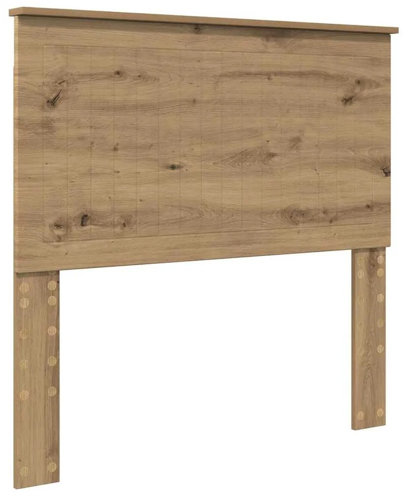 vidaXL Κεφαλάρι με κεφαλάρι Artisan Oak 100 cm Επεξεργασμένο ξύλο