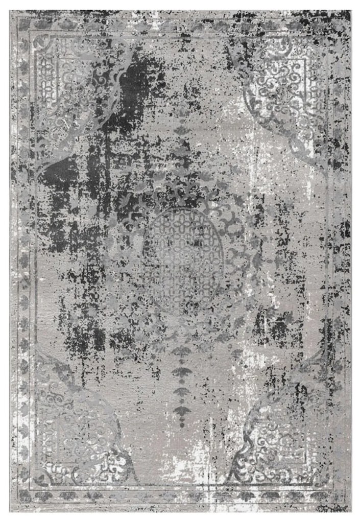 Χαλί Διαδρόμου (70x140) Ezzo Venice 9668ACD Grey