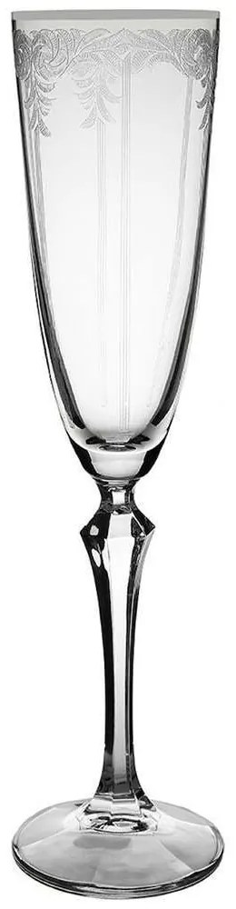 Ποτήρι Κολωνάτο Ούζου Elisabetheth CLX08106024 200ml Clear Από Κρύσταλλο Βοημίας Crystal