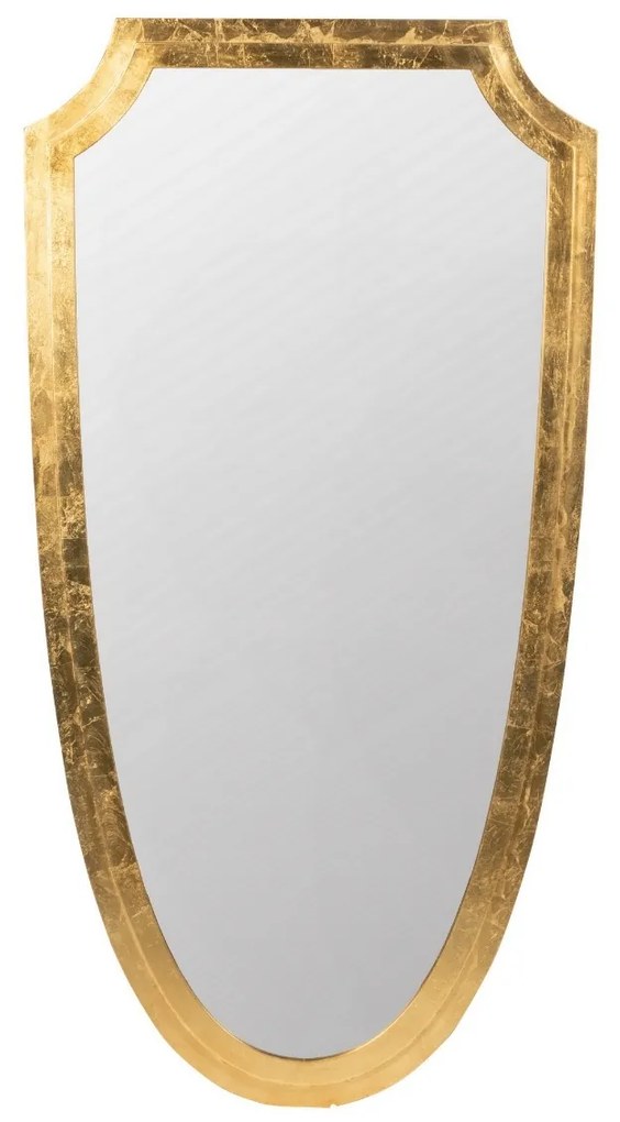 Artekko Mirror Καθρέπτης Τοίχου Μέταλλο Γυαλί Χρυσό (61x2.5x116.8)cm