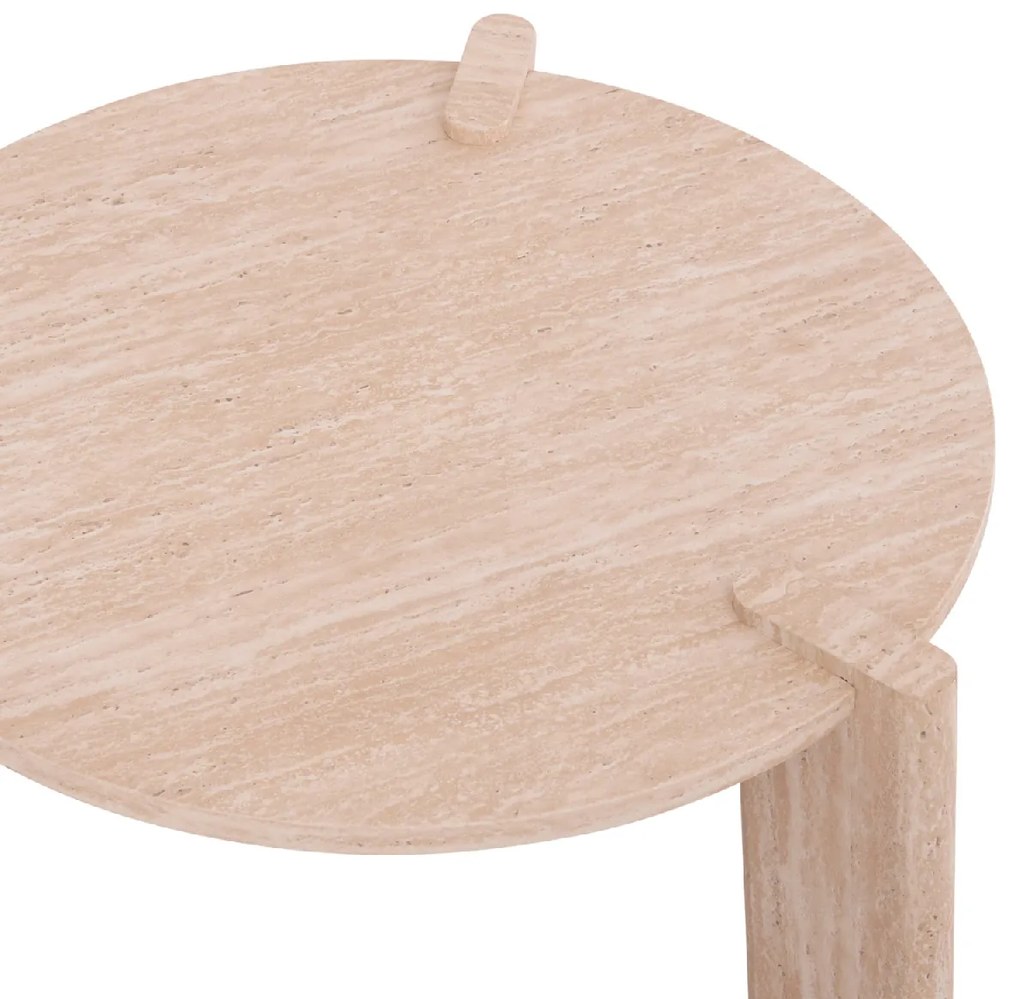 ΣΕΤ 2ΤΜΧ ΤΡΑΠΕΖΙΑ ΣΑΛΟΝΙΟΥ EQUIL HM9943.01 MDF ΜΕ ΜΕΛΑΜΙΝΗ-ΦΥΣΙΚΟ 66x66εκ + 87x87εκ