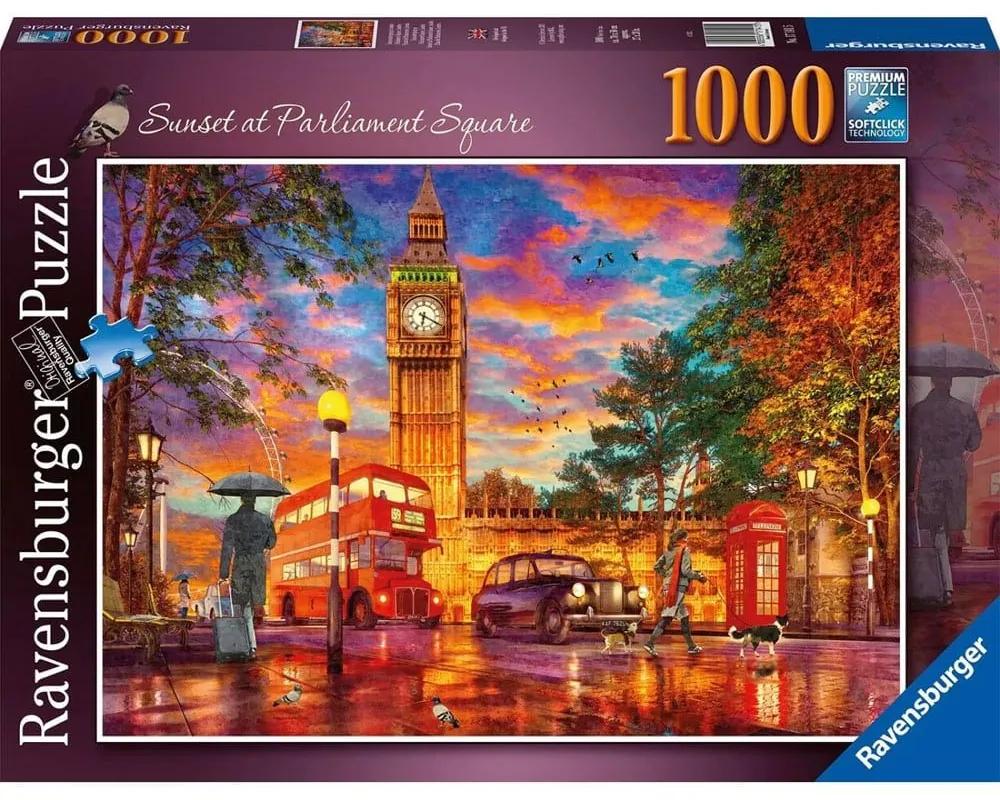 Παζλ Ηλιοβασίλεμα Στο Λονδίνο 17141 1000τμχ 70x50cm 14 Ετών+ Multicolor Ravensburger