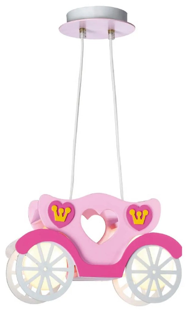 Φωτιστικό Bambini Luminaires MD110042P Pink Plastic
