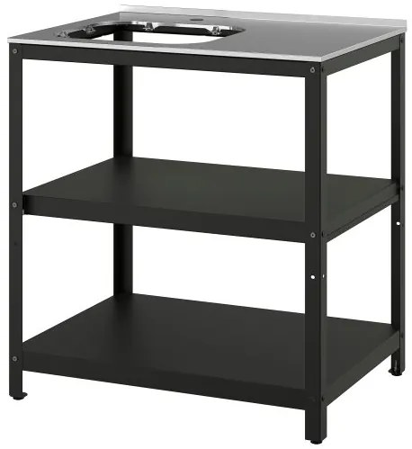 GRILLSKÄR μονάδα για νεροχύτη/εξωτερικού χώρου, 86x61 cm 605.232.75