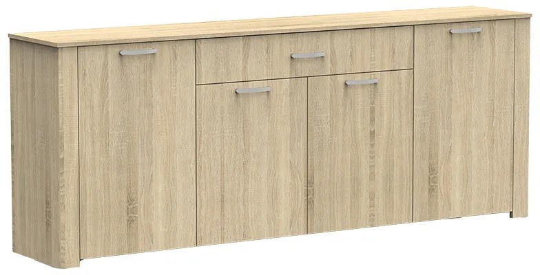 Μπουφές Kinley pakoworld sonoma 210x40x82εκ - 248-000007 - 248-000007