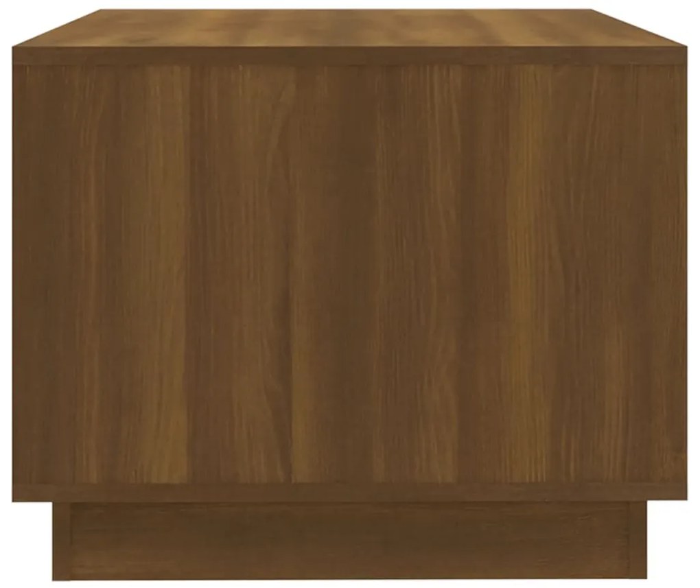 vidaXL Τραπεζάκι Σαλονιού Καφέ Δρυς 102x55x44 εκ. Επεξεργασμένο Ξύλο