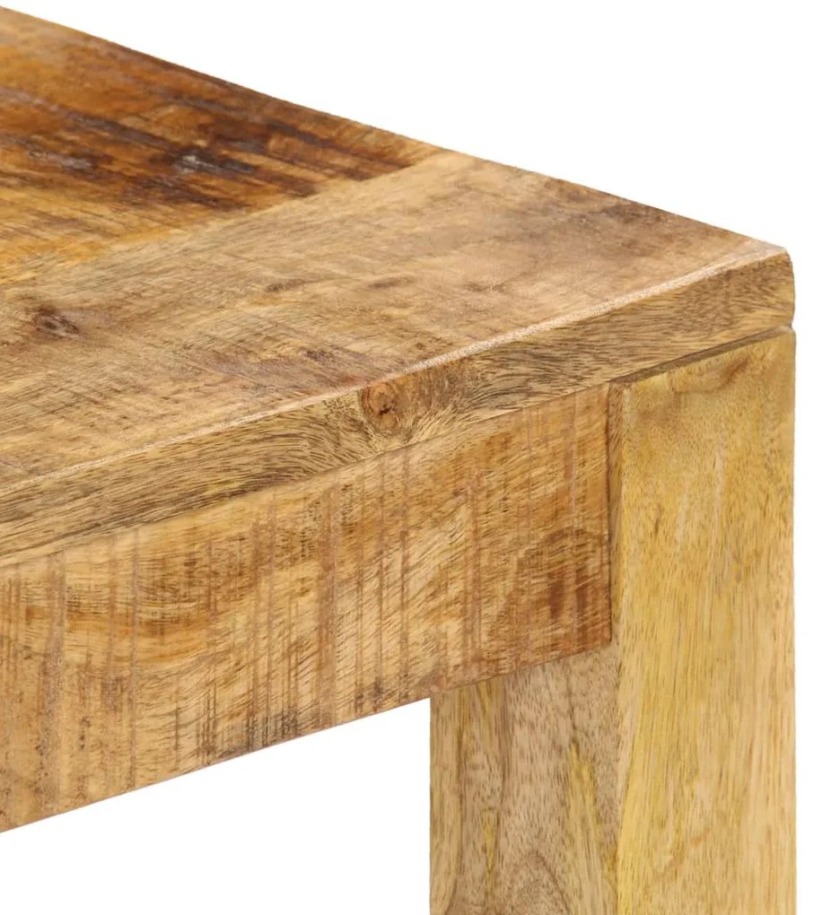 vidaXL Τραπεζάκι Σαλονιού 80 x 80 x 40 εκ. από Μασίφ Ξύλο Μάνγκο