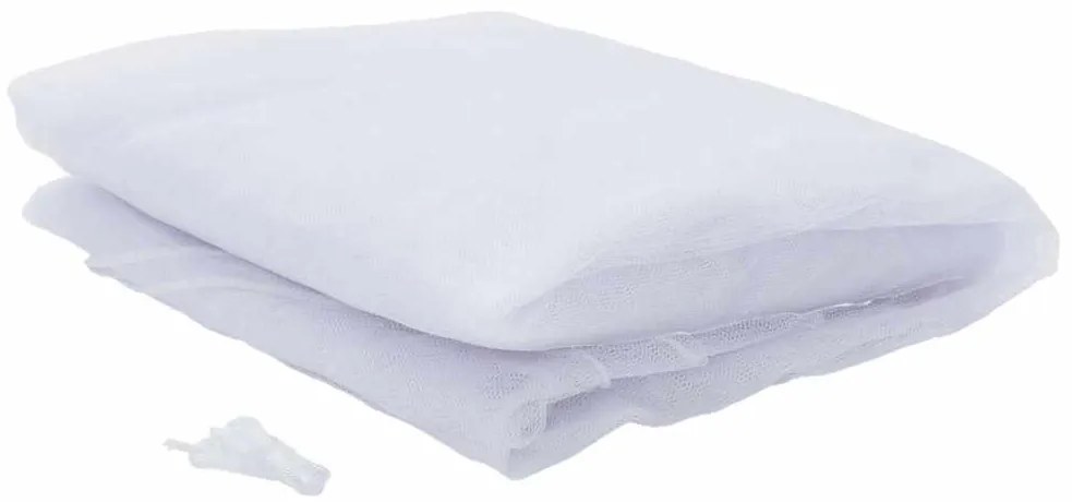 vidaXL Κουνουπιέρα Εσωτ./Εξ. Χώρου 156 Λευκή 300x300x250εκ. από Δίχτυ