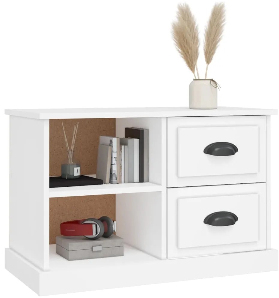 vidaXL Έπιπλο Τηλεόρασης Λευκό 73 x 35,5 x 47,5 εκ. Επεξεργασμένο Ξύλο