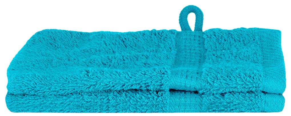 vidaXL Πετσέτες 2 pcs Τιρκουάζ 15 x 21 cm Βαμβάκι