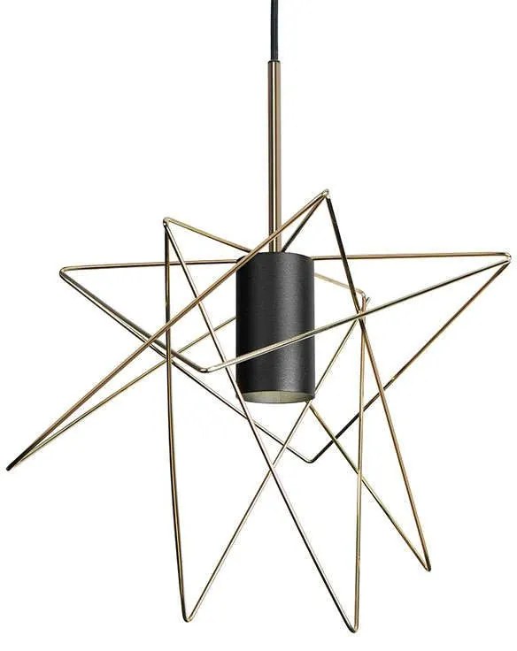Φωτιστικό Οροφής Gstar 8854 Gold-Black Nowodvorski Μέταλλο
