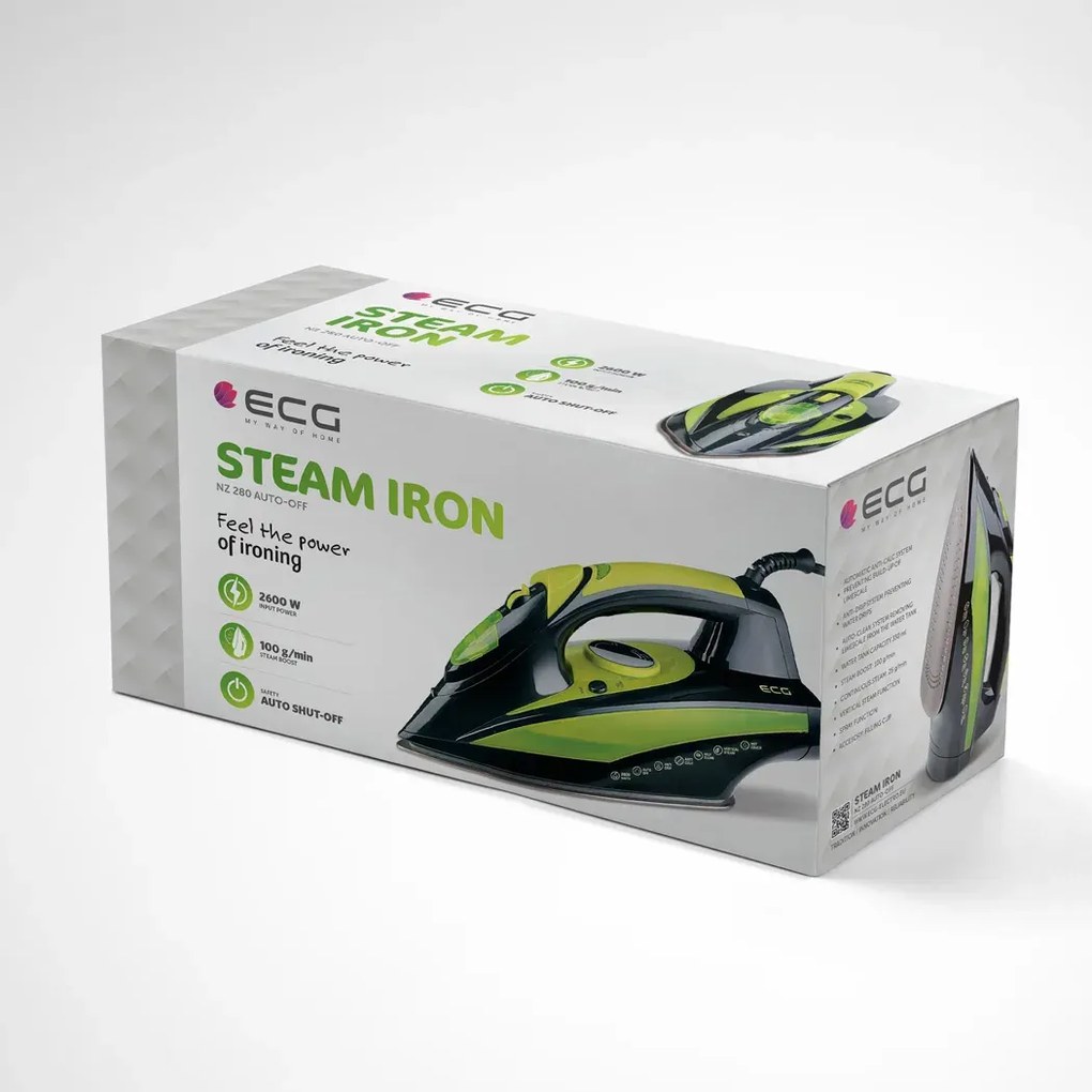 Σίδερο Ατμού 2600W NZ280 ECG