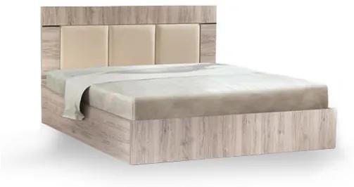 Κρεβάτι Διπλό 3 Δέρματα για στρώμα 160Χ200cm - ΚΩΔ. 08-07b