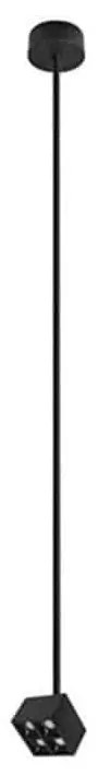 Φωτιστικό Οροφής Led 1929 7W 3000K 110Lm Black Aluminium