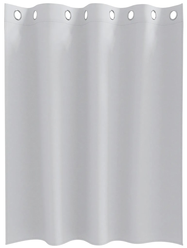 vidaXL Κουρτίνες 2 pcs Ανοιχτό Γκρι 140 x 140 cm Πολυεστέρας