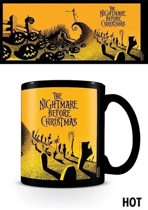 Κούπα αλλαγής θερμότητας Nightmare Before Christmas - Graveyard Scene