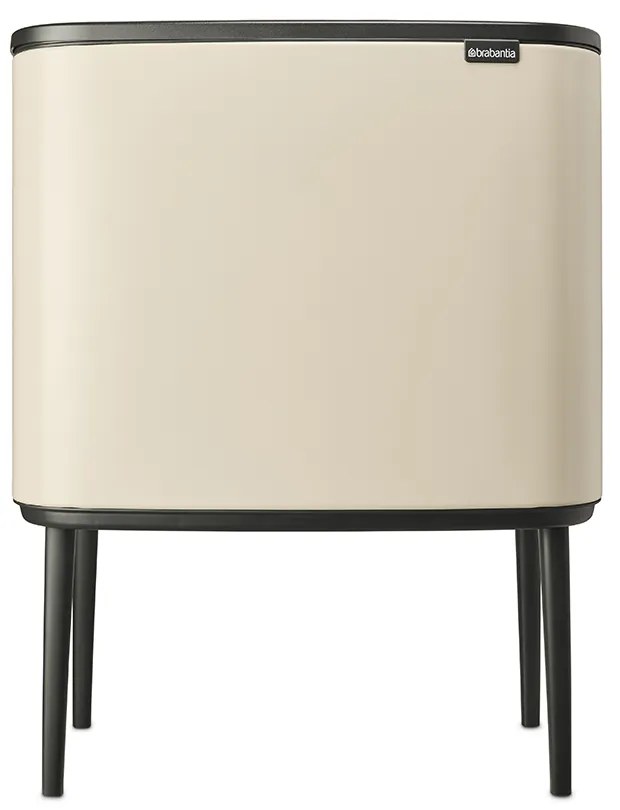 Brabantia 1005547 Κάδος Απορριμμάτων Bo Touch 11+23L, Soft Beige