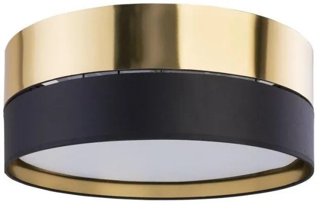 Πλαφονιέρα Φωτιστικό Οροφής HILTON Φ45 TK Lighting-4180-Μαύρο-Χρυσό 4180
