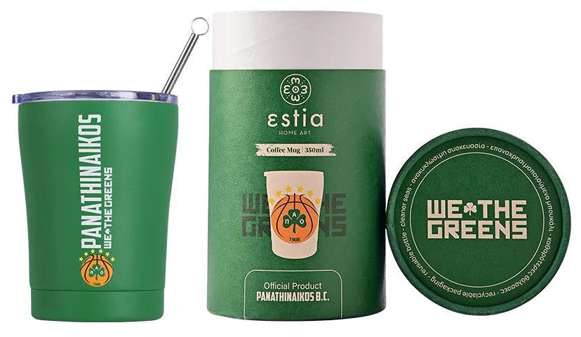 Ποτήρι Θερμός 350ml Estia Panathinaikos B.C. 00-13257
