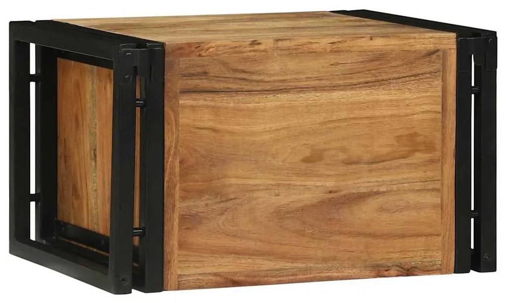 vidaXL Ράφι Κρασιού 46x35x27.5 cm Μασίφ Ξύλο Ακακίας