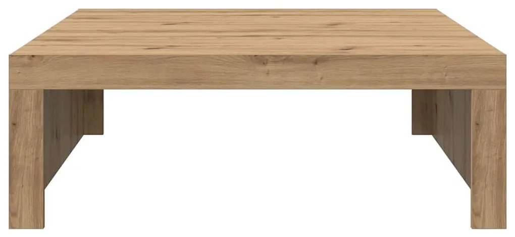 vidaXL Τραπεζάκι Σαλονιού Artisan Δρυς 100x100x35 εκ. Επεξ. Ξύλο