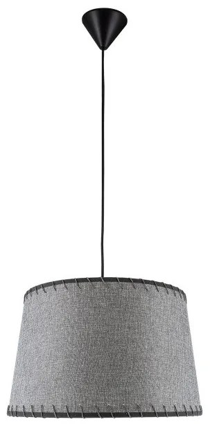 Καπέλο Φωτιστικού E27 Φ40cm Γκρι Ύφασμα Ραφές SPC 44 0284164 Arlight -284164-Γκρι 284164